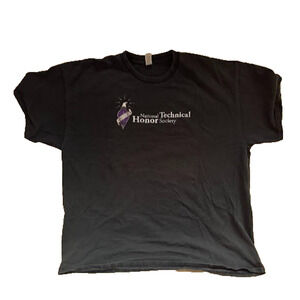 National Technical Honor Society T-Shirt Black Size 2XL NTHS Graphic Tee